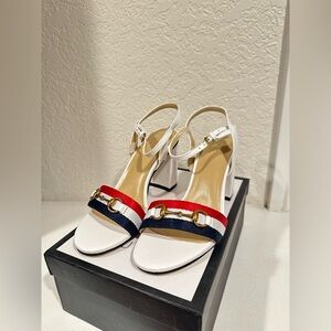 Horsebit Sylvie Sandal Heel